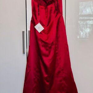 Red Cocktail Dress. Party, Christmas, Maxi, Size 6/4